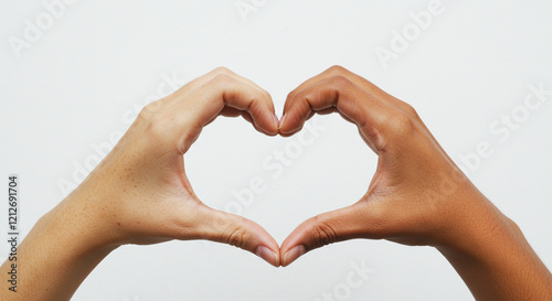 woman making hands in heart shape, heart health insurance, social responsibility, donation charity, world heart day, appreciation concept, world mental health day, think positive, mindfulness concept