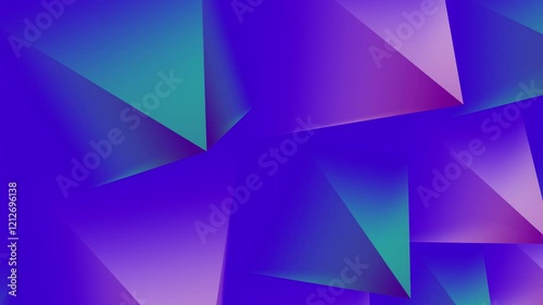 Abstract shape animation. Animated background