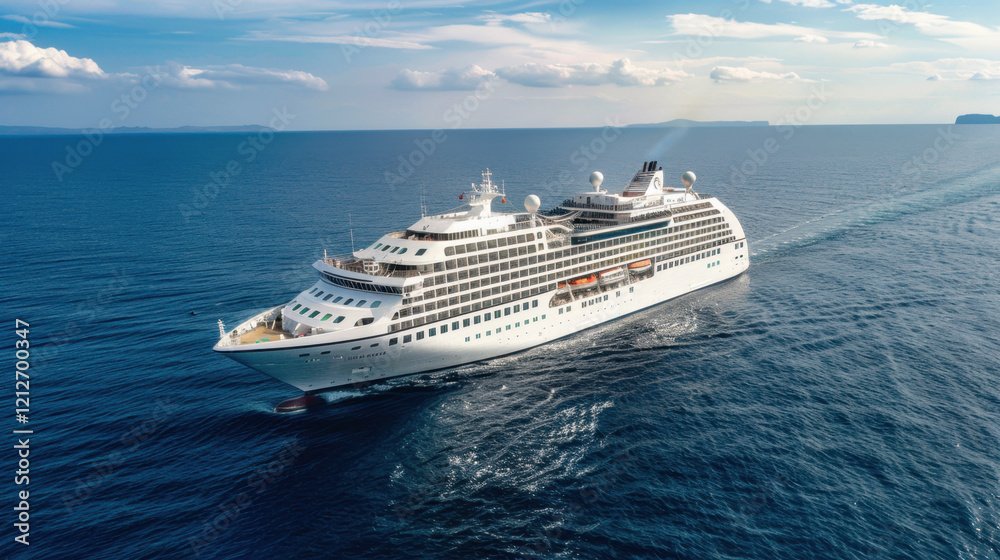 cruise ship in the sea cruise ship in the sea
