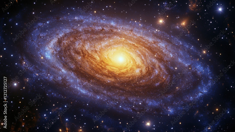 Fototapeta premium Captivating Universe Photography Realistic Galaxy Images Cosmic Landscapes Abstract Wonders Celestial Viewpoints