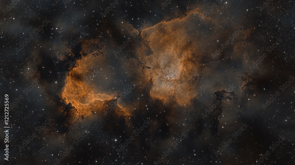Fototapeta premium Captivating Universe Photography of Nebula Cosmic Realm Abstract Imagery Ethereal Environment Expansive Viewpoint