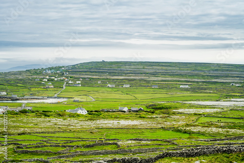 Inishmore or Inis Mor, the largest of the Aran Islands in Galway Bay, Ireland.