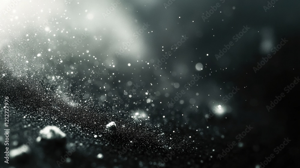 Fototapeta premium Capturing Cosmic Dust Abstract Universe Photography Outer Space Visual Art Cosmic Environment Close-Up Universe Photography