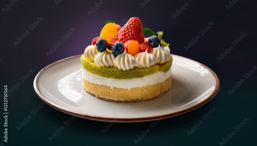 The layers tell a story of culinary craftsmanship. The layers tell a story of culinary craftsmanship.