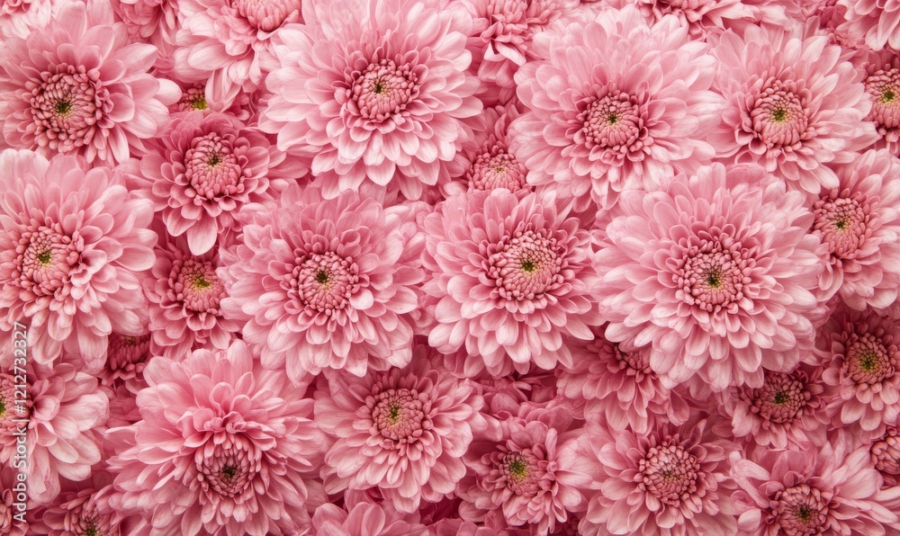 Closeup pink chrysanthemum flower background Closeup pink chrysanthemum flower background