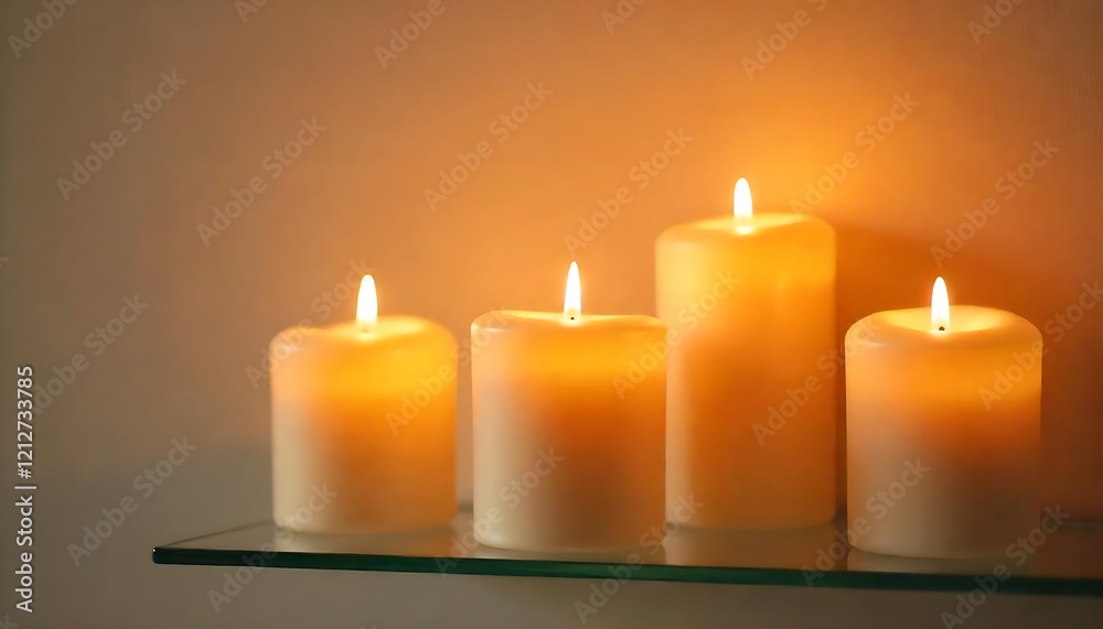 Burning Candles on a Dark Background, Warm and Serene Atmosphere, Glowing Candle Flames in the Darkness, Peaceful and Spiritual Mood, Lit Candles on a Black Background, Burning Candles on a Dark Background, Warm and Serene Atmosphere, Glowing Candle Flames in the Darkness, Peaceful and Spiritual Mood, Lit Candles on a Black Background,