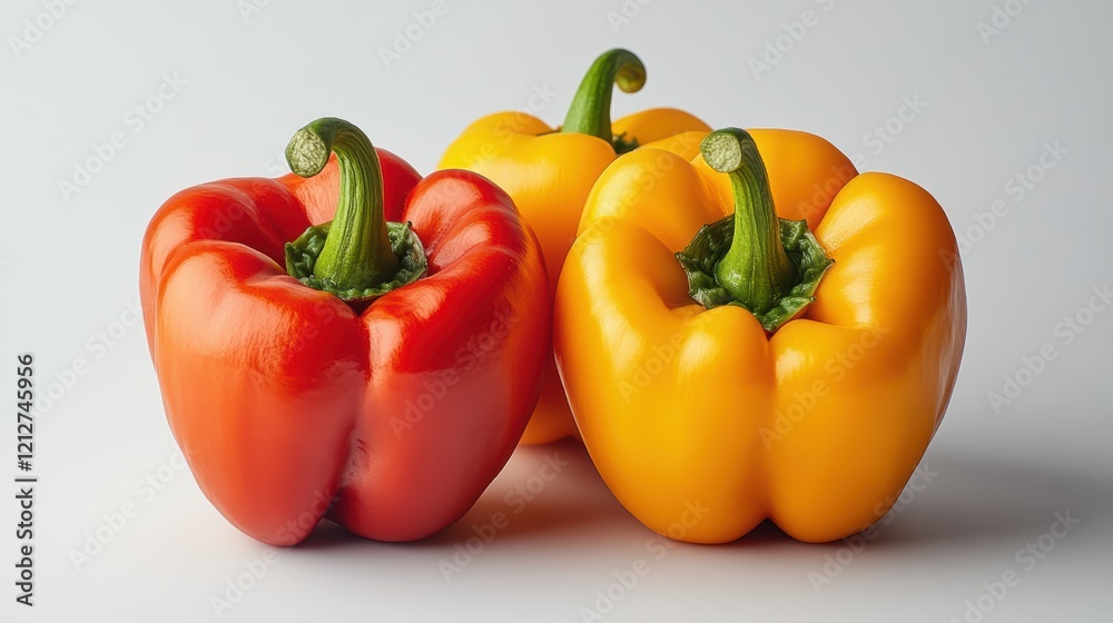 a chilli pepper mock up, cut out. white background. a chilli pepper mock up, cut out. white background.