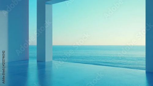 Minimalist Ocean View from Modern Architecture