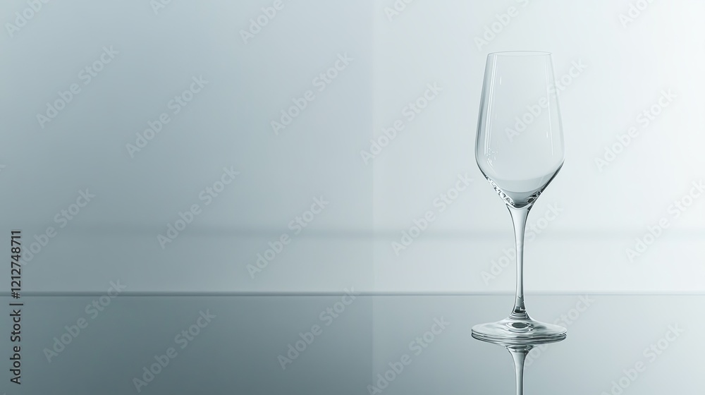 A minimalist photo of glass polishing services styled with a single sparkling glass. picture A minimalist photo of glass polishing services styled with a single sparkling glass. picture