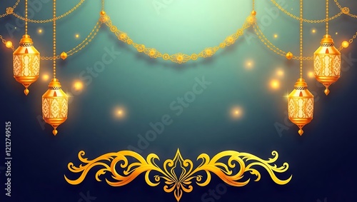 a Ramadan background