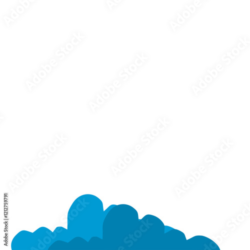 Vector Blue Clouds