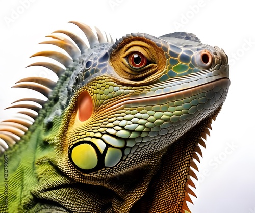 iguana on a branch