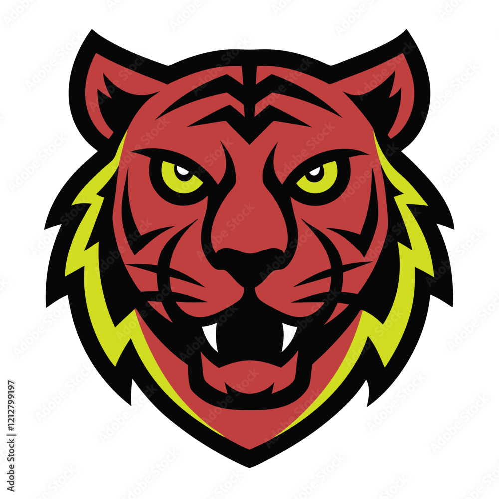 tiger head mascot logo art vector illustration tiger head mascot logo art vector illustration