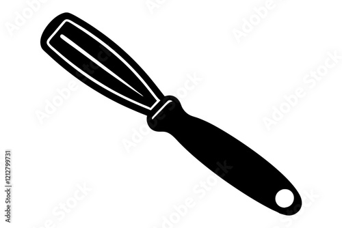 kitchen spatula isolated on white