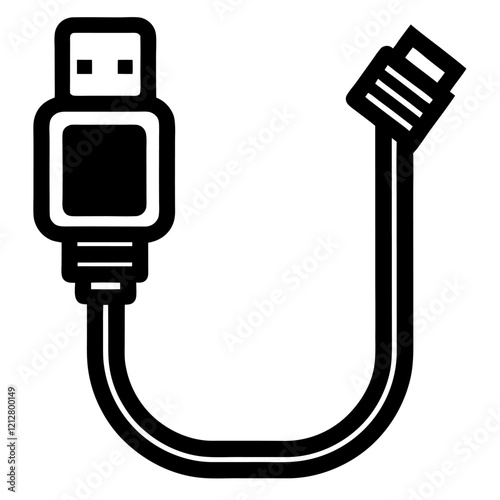 electric plug isolated on white background