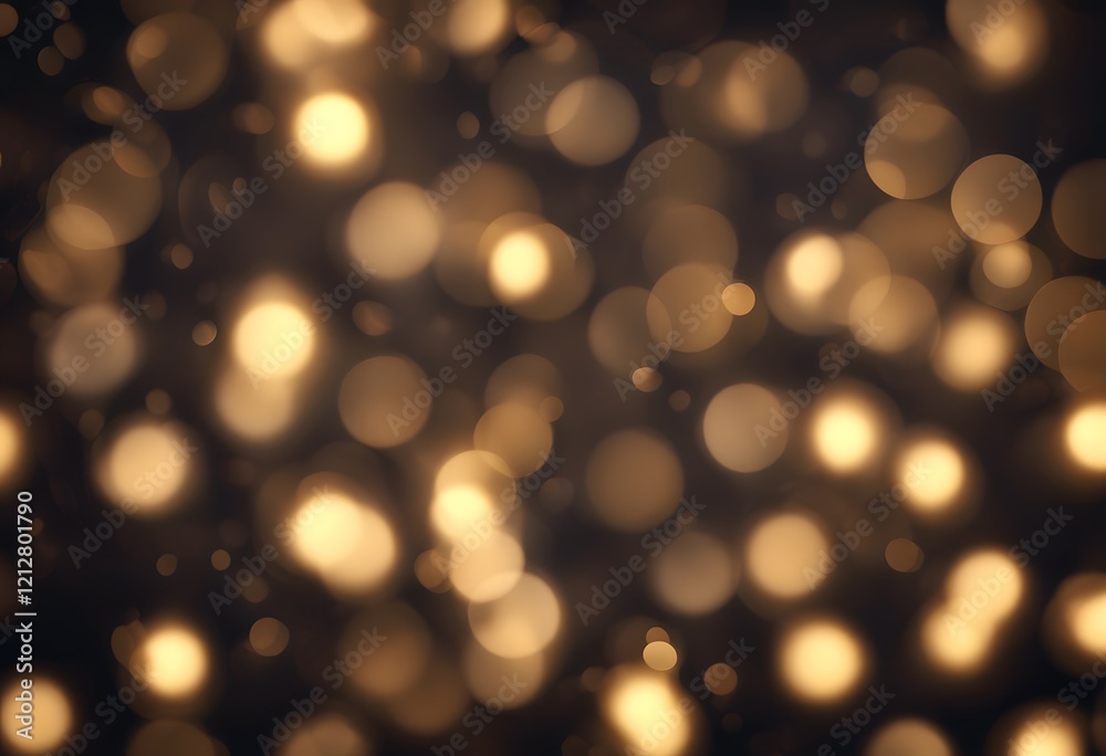 A soft bokeh background with warm golden lights fading into a dark backdrop, creating a cozy and festive atmosphere A soft bokeh background with warm golden lights fading into a dark backdrop, creating a cozy and festive atmosphere