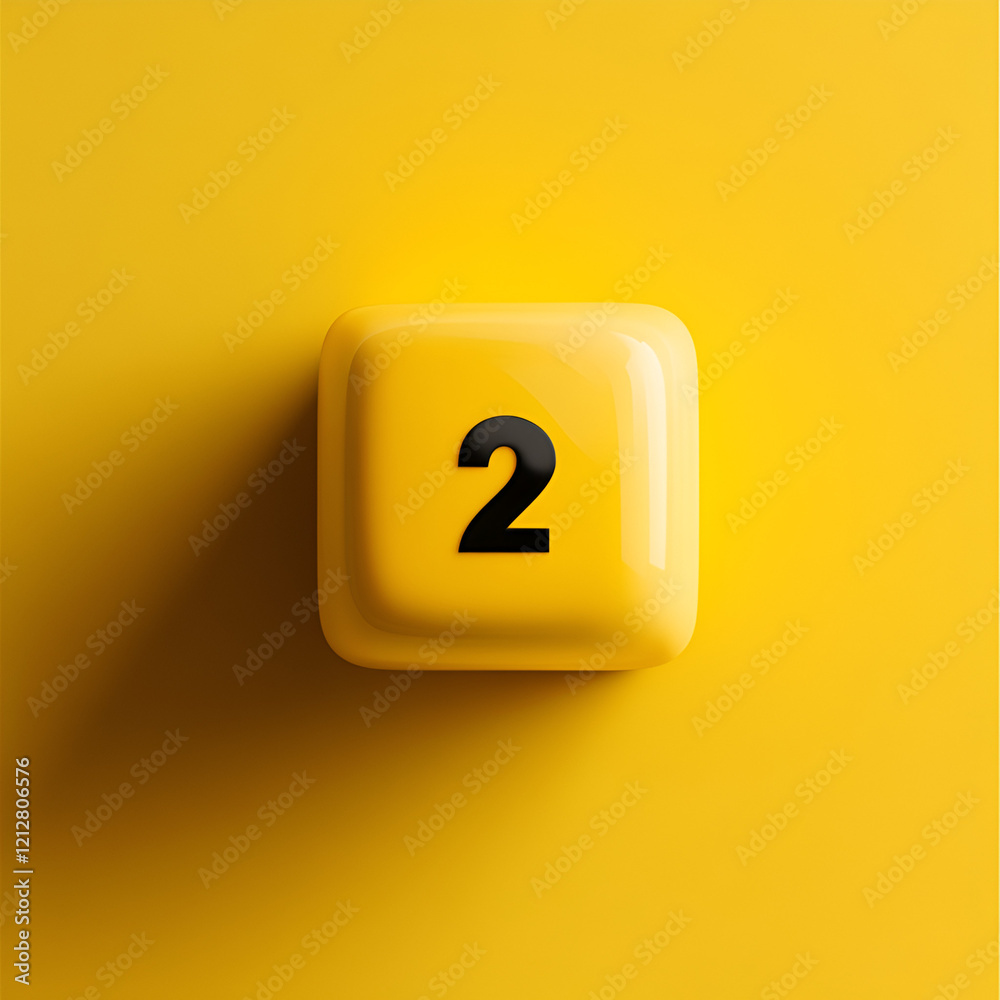 Top view from a magic eight ball in form of a yellow cube that predict your future
Top view from a magic eight ball in form of a yellow cube that predict your future