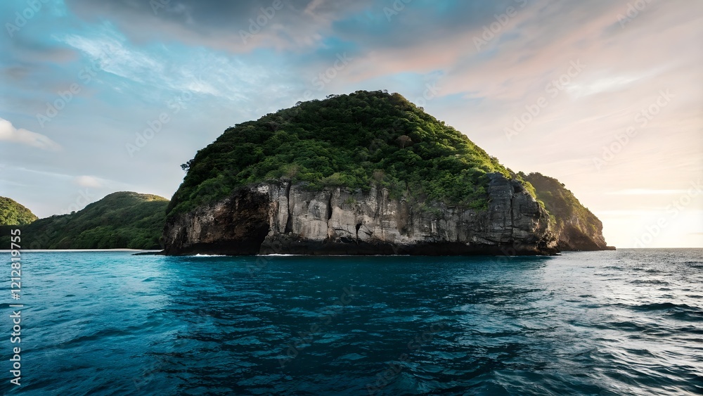 Fototapeta premium island in the sea
