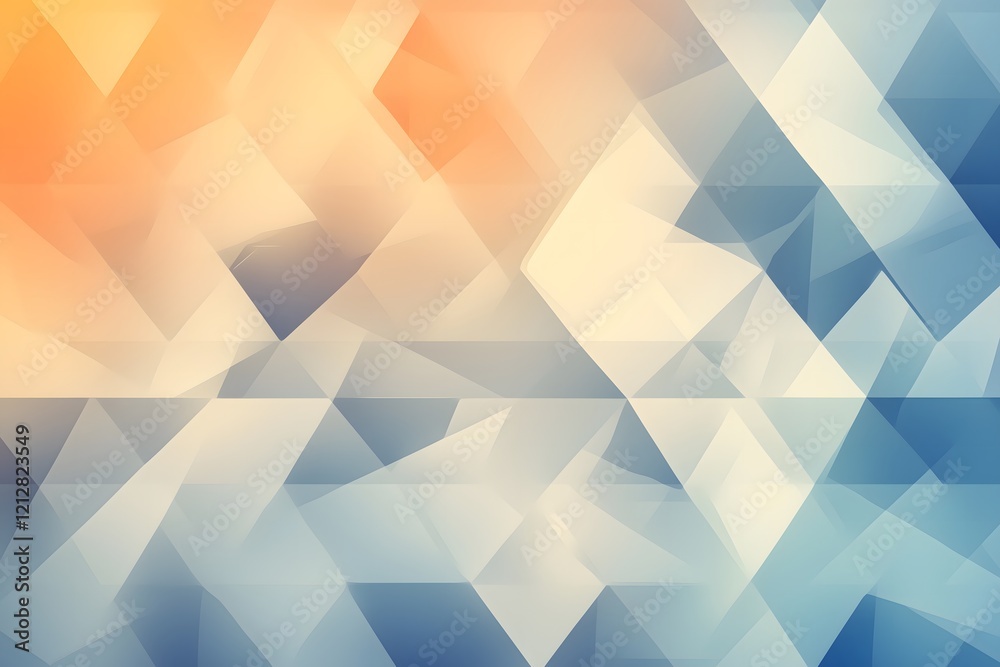 Obraz premium Colorful abstract geometric pattern design.