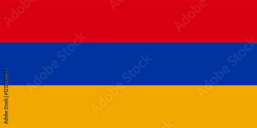Armenia national flag. Flag of Armenia