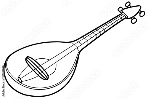 Traditional Persian Santur - Ancient Chordophone String Instrument