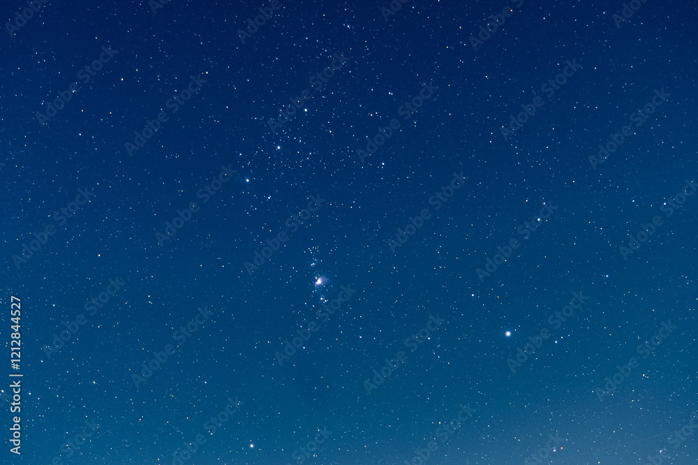 Fototapeta premium starry night sky with nebula