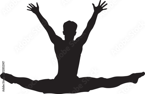 Gymnast Silhouette