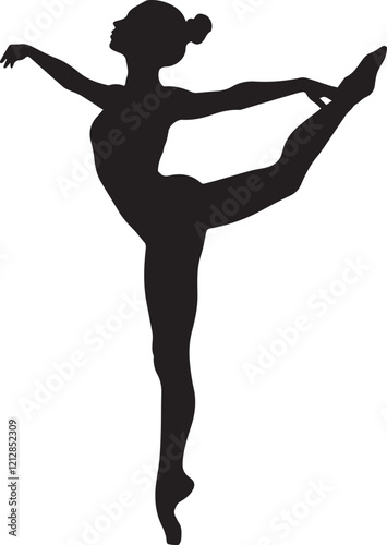 Gymnast Silhouette