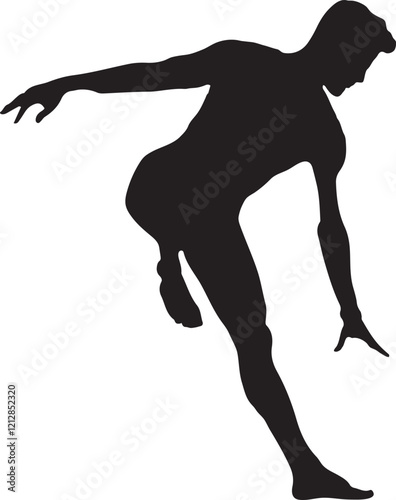 Gymnast Silhouette