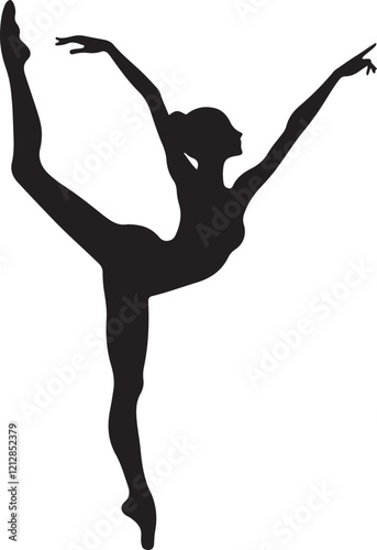 Gymnast Silhouette