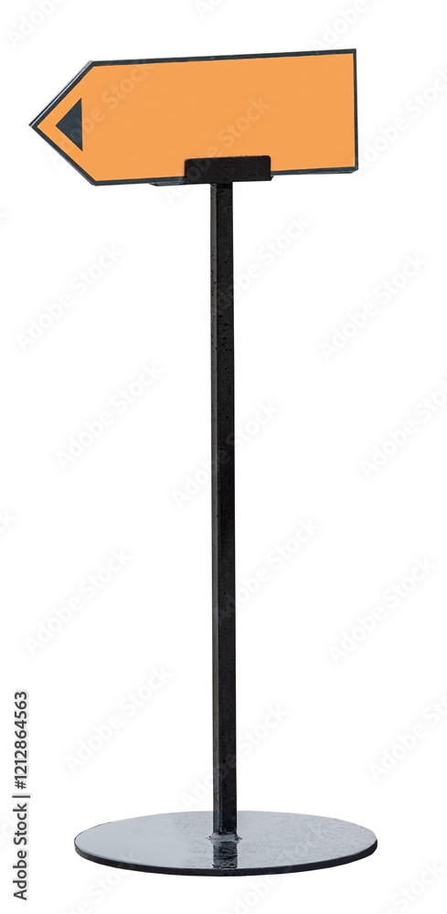 informations sign pointers on a metal pole informations sign pointers on a metal pole
