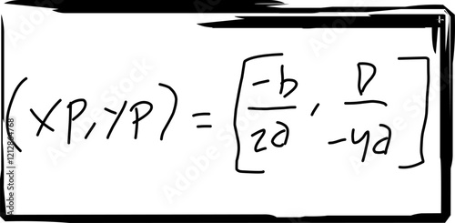 quadratic function, extreme peak point, minimum, maximum