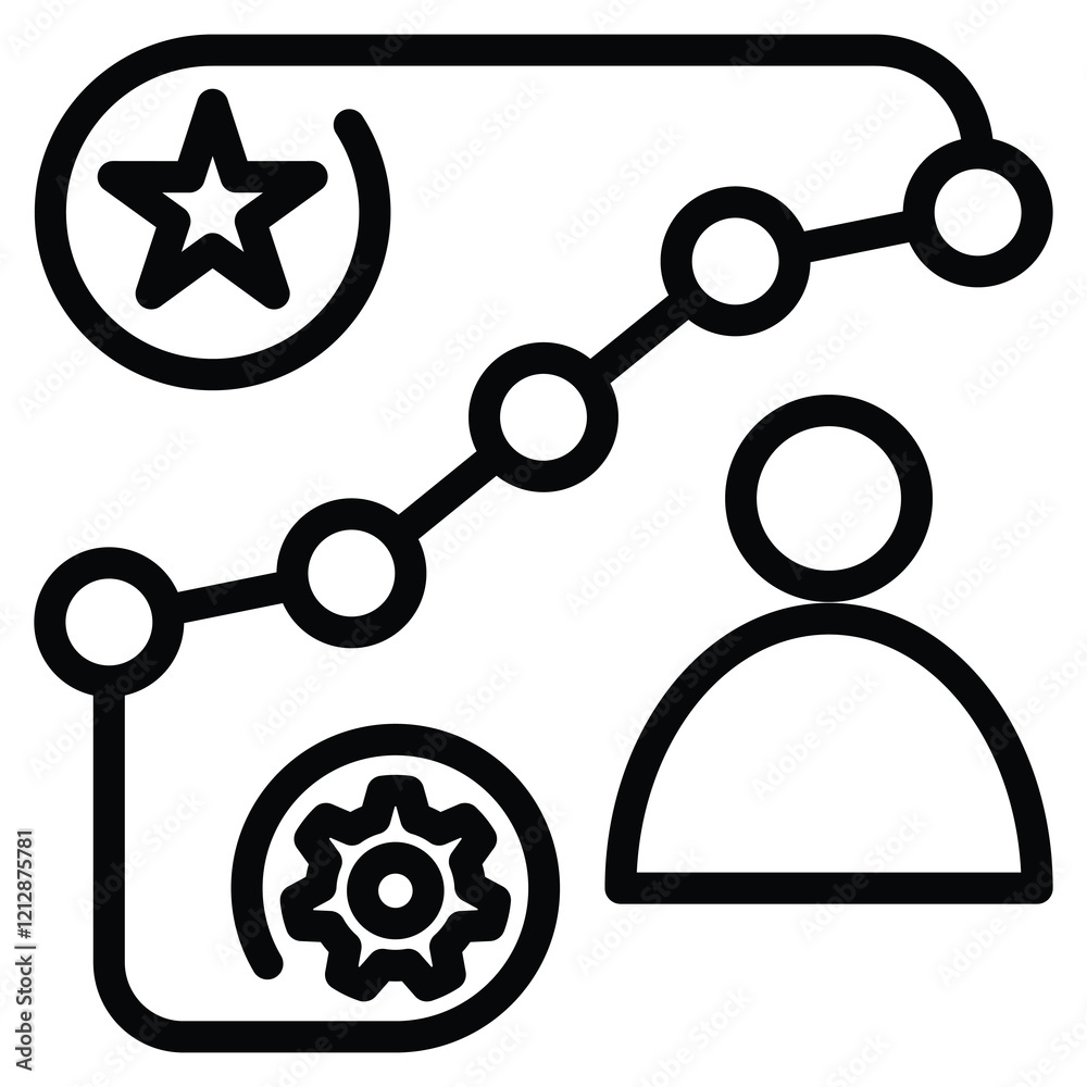Net Promoter Score (NPS) icon line vector illustration Net Promoter Score (NPS) icon line vector illustration