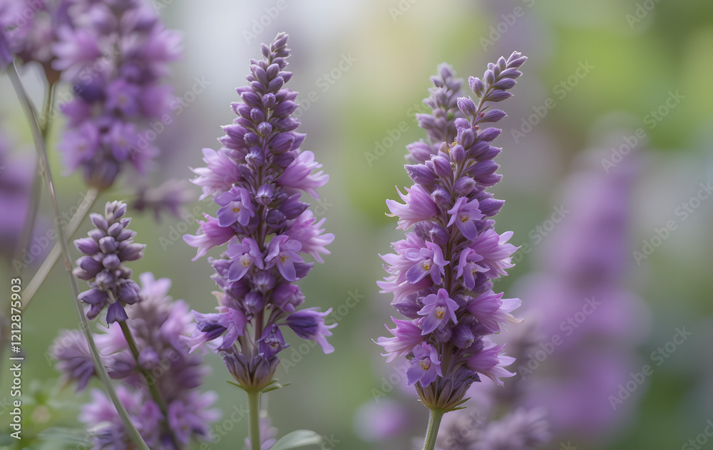 Obraz premium purple flowers