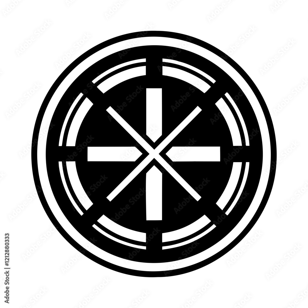 Religion symbol icon in filled style Religion symbol icon in filled style
