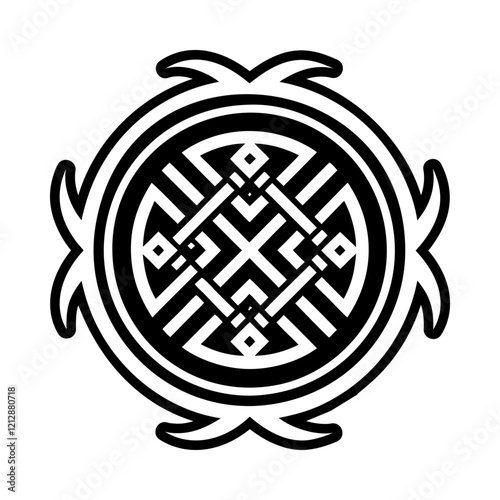 Hobo wander icon in solid style