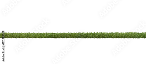 green grass borders, seamless horizontally, isolated.