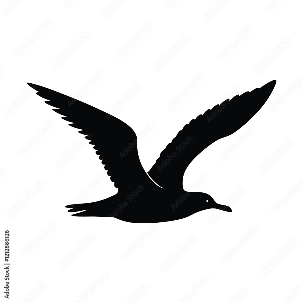 Obraz premium black headed gull