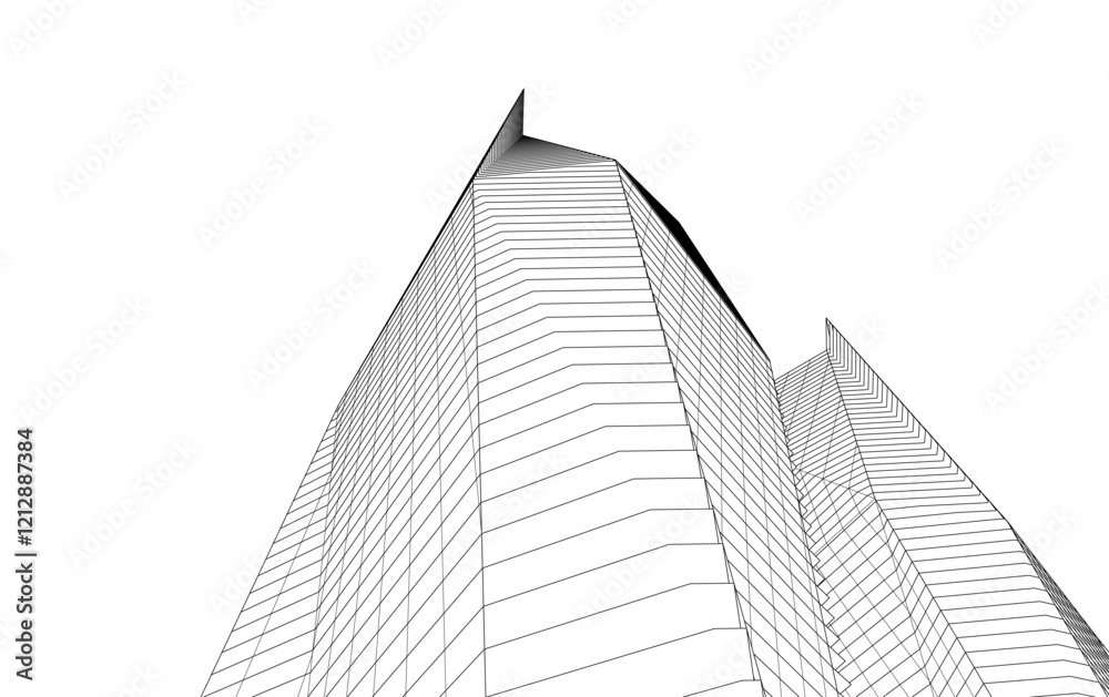 architecture building vector drawing architecture building vector drawing