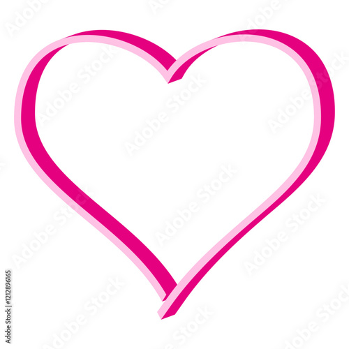 Red Pink Heart