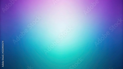 Softly Glowing Purple  Blue  and Teal Gradient Background with Blurred Edges and Subtle Texture