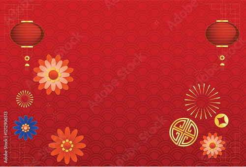 Lunar new year chinese backgound
