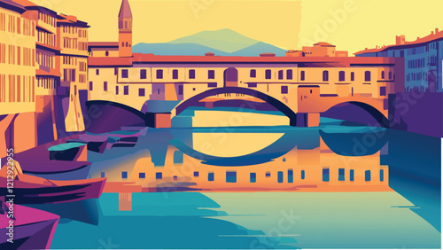Exploring the Beauty of Ponte Vecchio.eps