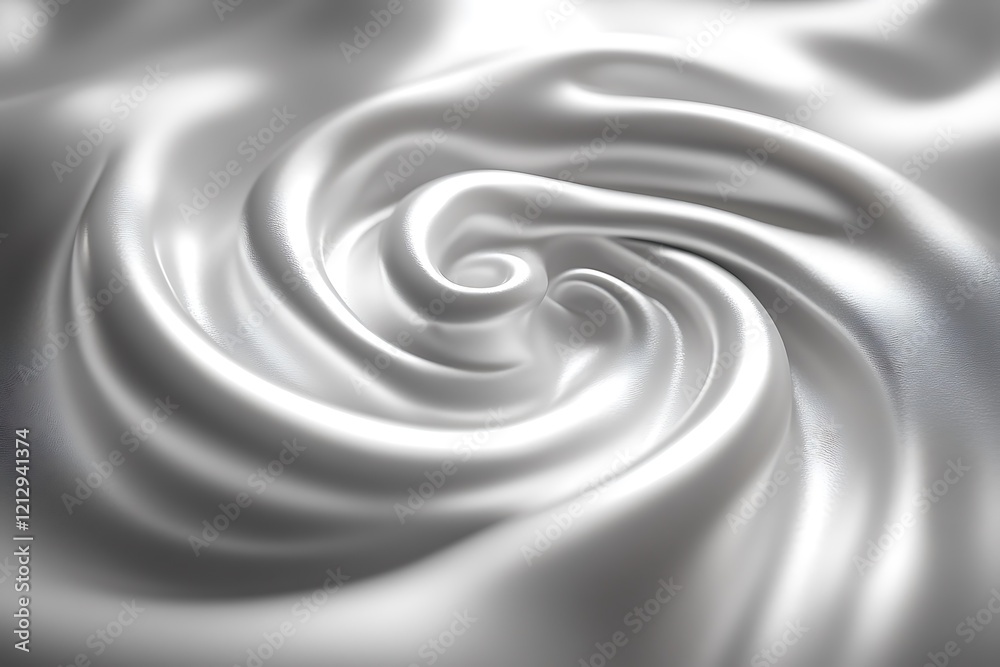 Swirling White Fabric Abstract Texture Design Swirling White Fabric Abstract Texture Design