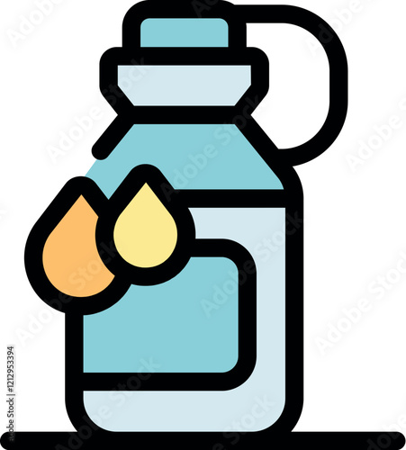 Refreshing water bottle with drops symbolizing hydration and purity, promoting health and well being
