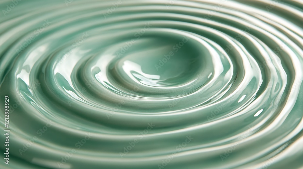 Abstract Swirling Green Liquid Surface Texture Abstract Swirling Green Liquid Surface Texture