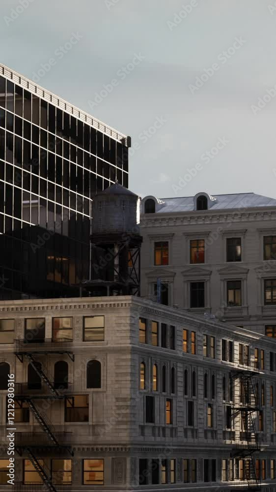 financial downtown city view of Boston at day time financial downtown city view of Boston at day time