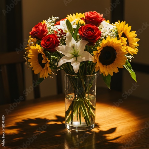 Wallpaper Mural Centerpiece of table well decorated with flowers  Torontodigital.ca