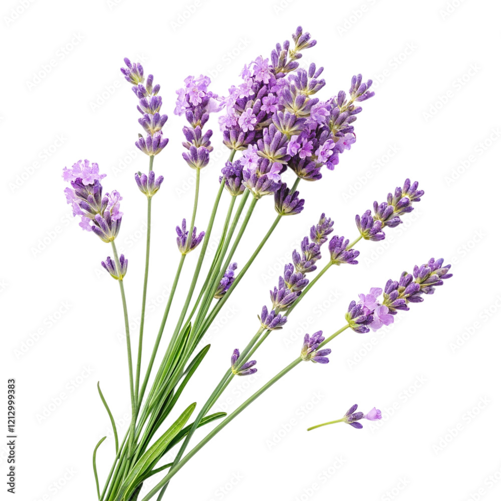 Fresh Lavender Flowers Bouquet Isolated on White Background High Resolution Image Stock Photo Fresh Lavender Flowers Bouquet Isolated on White Background High Resolution Image Stock Photo