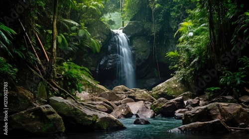 El Yunque's Juan Diego Falls: The Exquisite Green Cascade of Puerto Rico's Spectacular Landscape